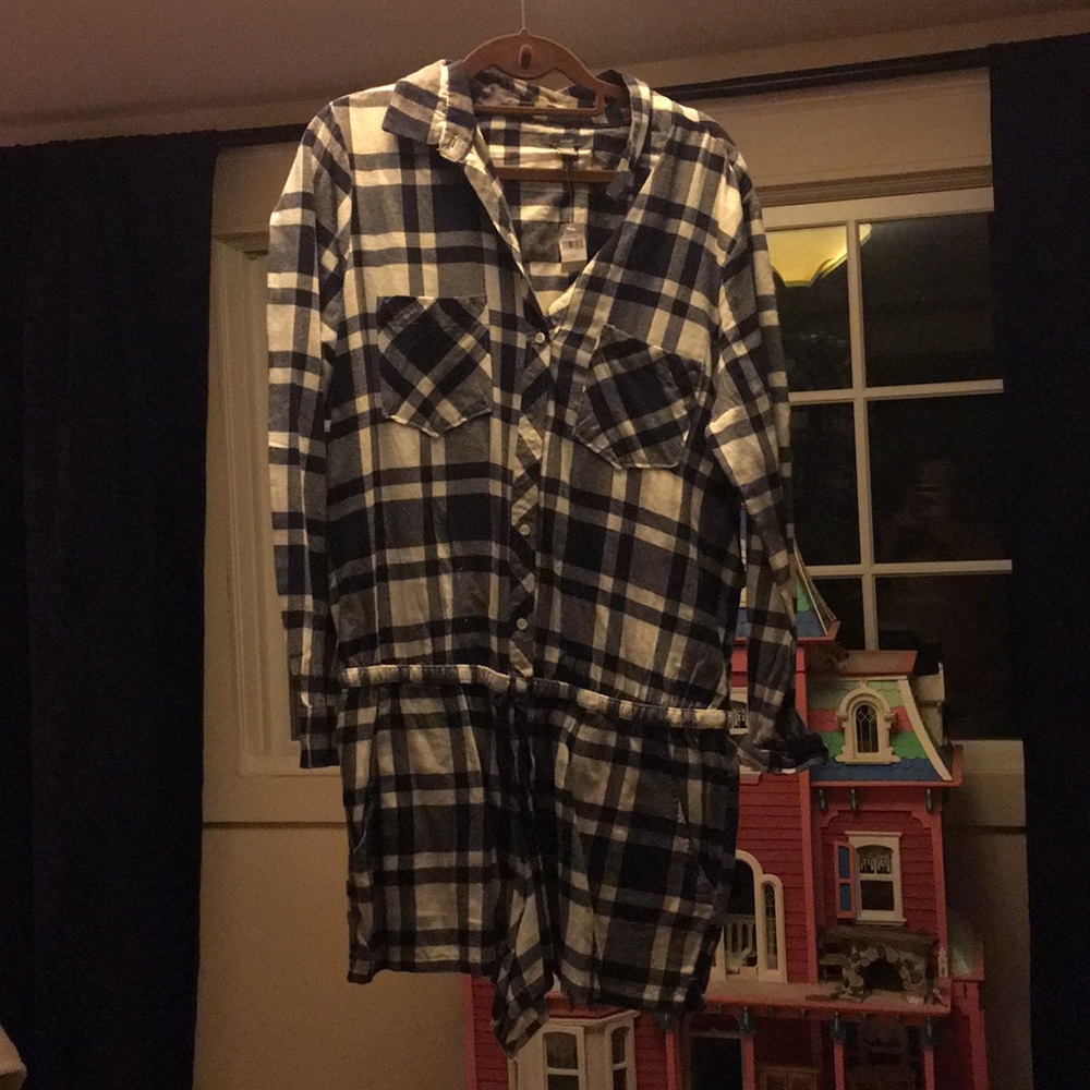 Flannel romper